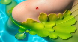 pool algae cause skin irritation