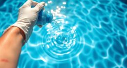 pool chemicals skin sensitivity