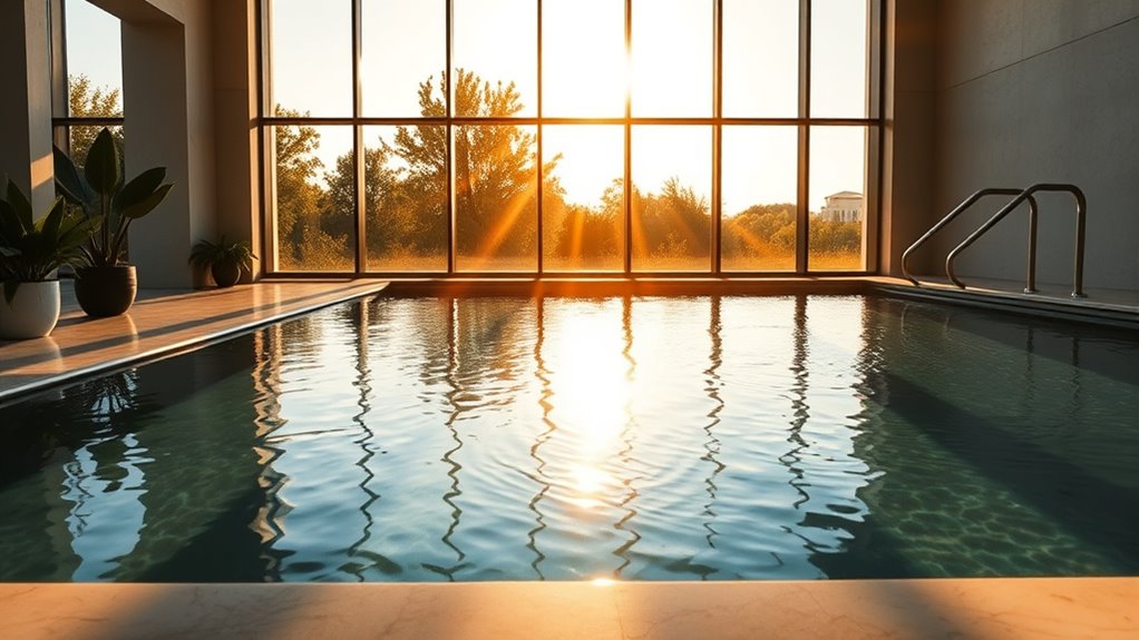 pool installation sunlight angles