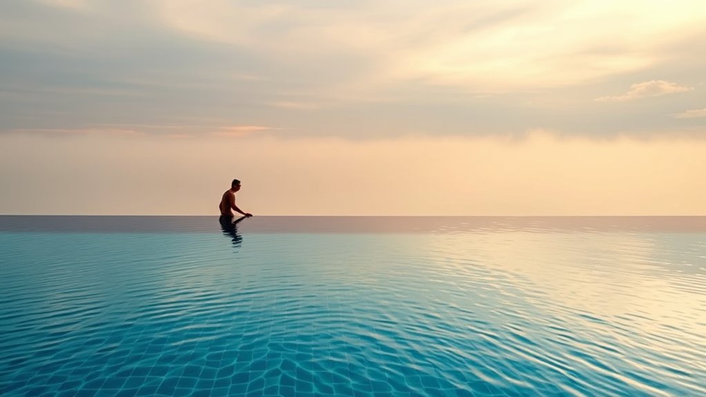 pool reflection and hazard