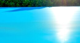 pool sunlight reflection mitigation