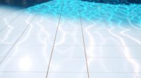 poolside uv tile reflection