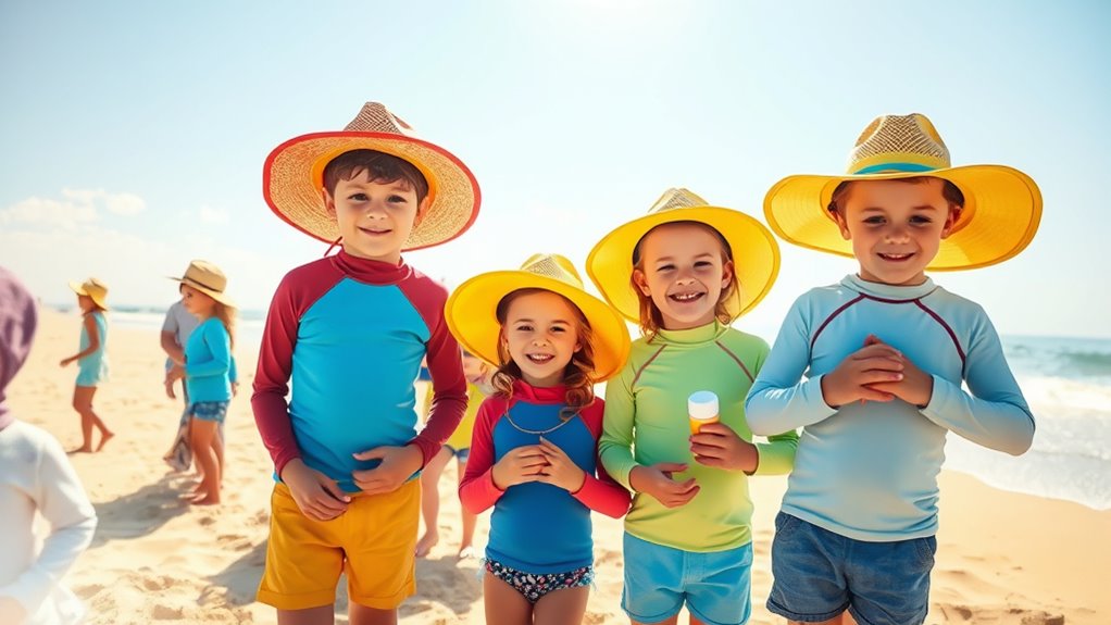 protect kids skin outdoors