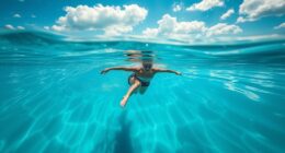 reflections enhance swimming performance