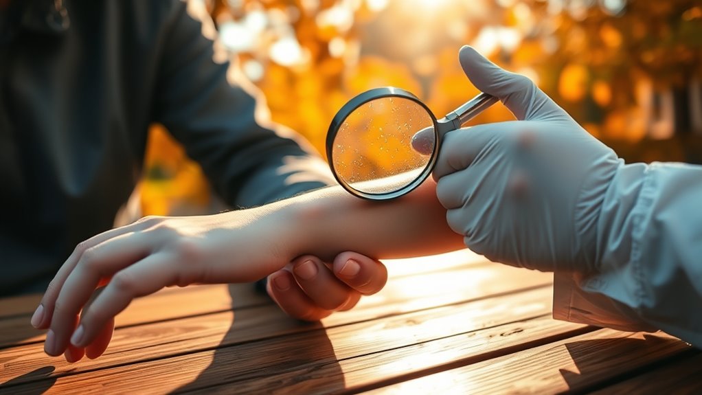 regular seasonal skin inspections