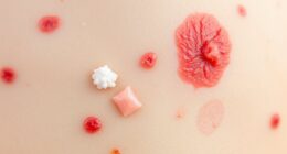 sun damage skin healing