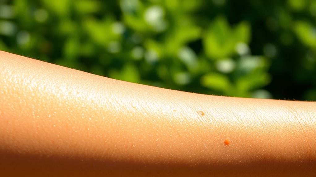 tanning causes skin damage