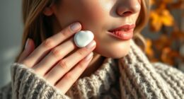 winter skin care preparation