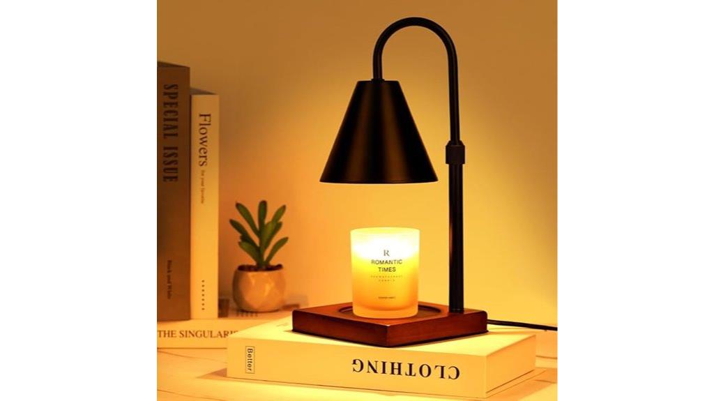 adjustable dimmable candle lamp