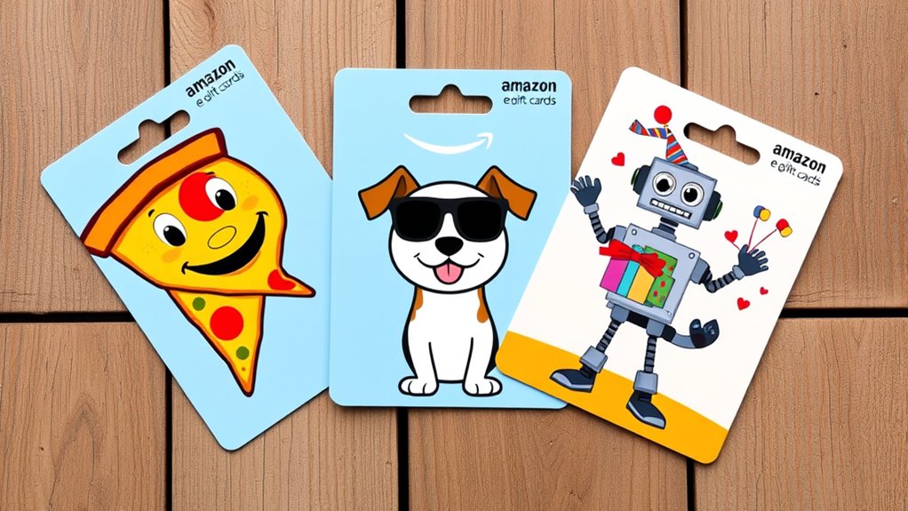 funny amazon gift card designs