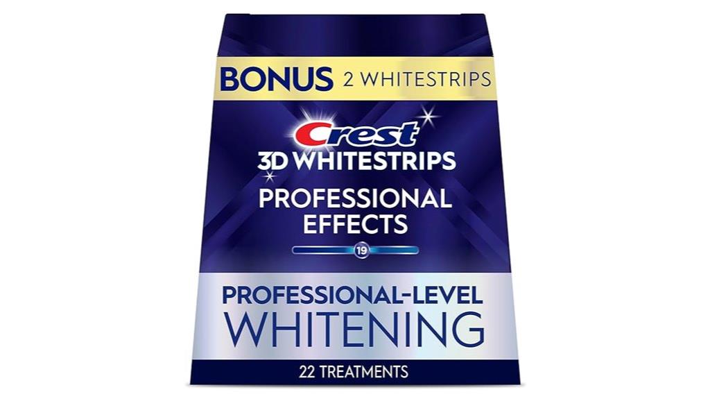 professional at home whitening