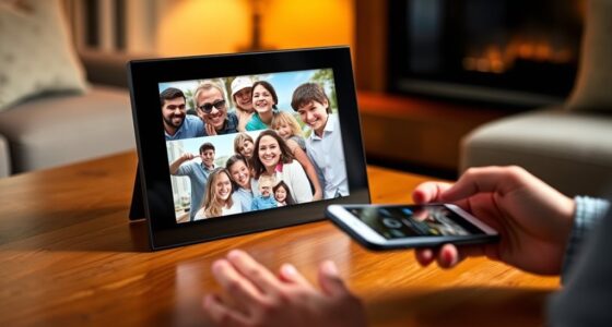 top digital frames with email