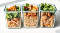 top glass meal containers