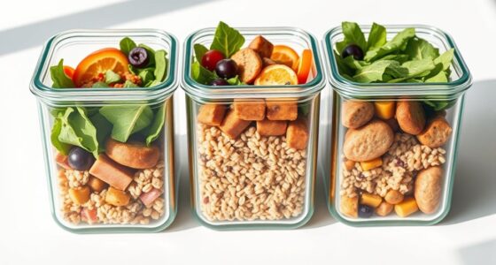 top glass meal containers