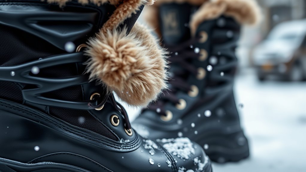 waterproof insulated traction comfort