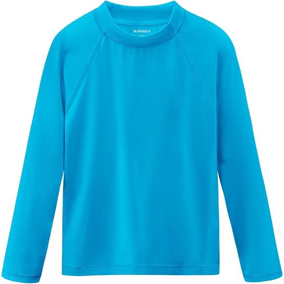 boys uv protection swim shirt