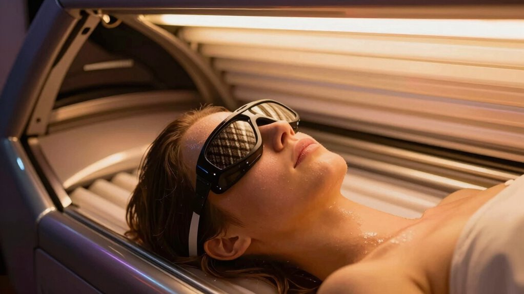 indoor tanning causes skin damage