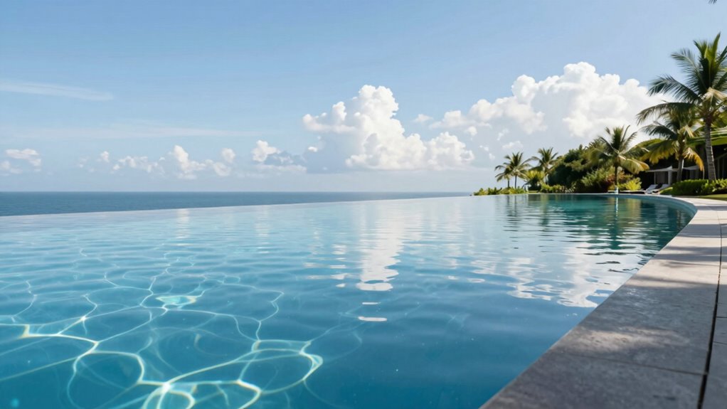 infinity pool reflection dynamics