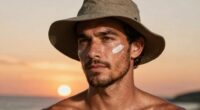 layered skincare for men