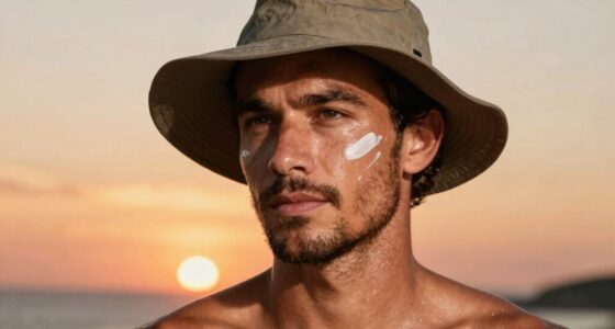 layered skincare for men