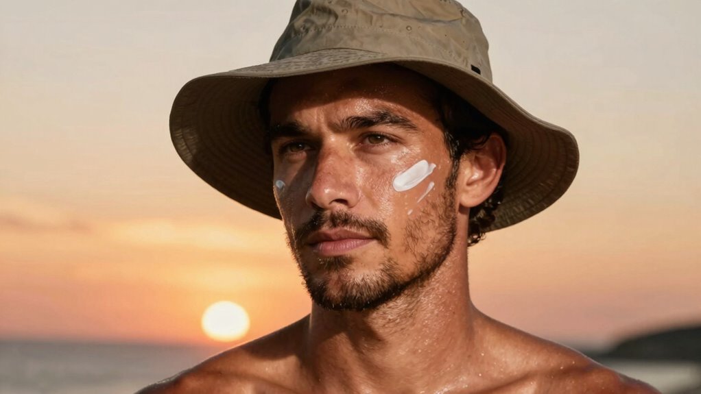 layered skincare for men