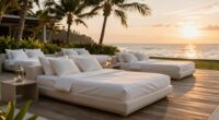 luxury outdoor lounge beds