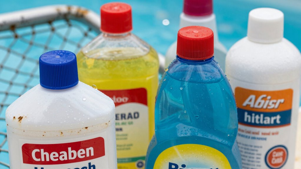 pool chemicals can cause skin irritation