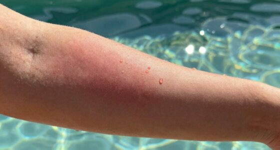 pool chemicals cause skin irritation