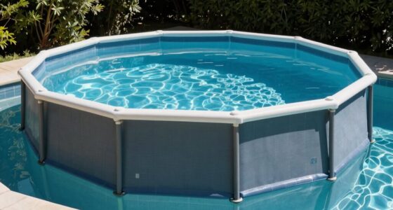 pool placement affects sun exposure