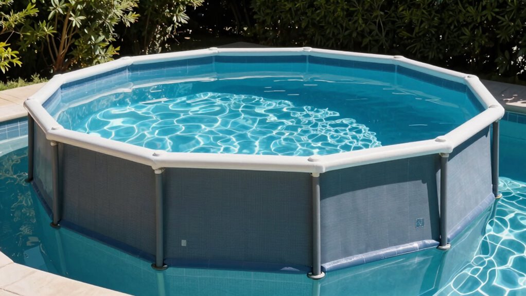 pool placement affects sun exposure