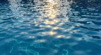 pool reflection skews sunlight perception