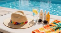 pool skincare preparation tips