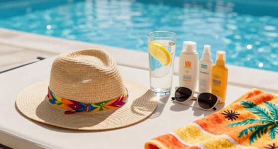 pool skincare preparation tips