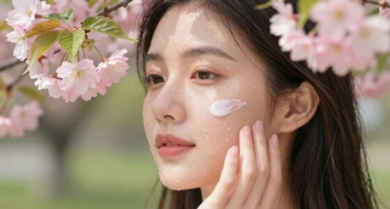 preparing skin for spring outdoors