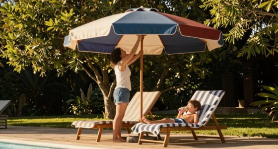 promote safe shaded swimming