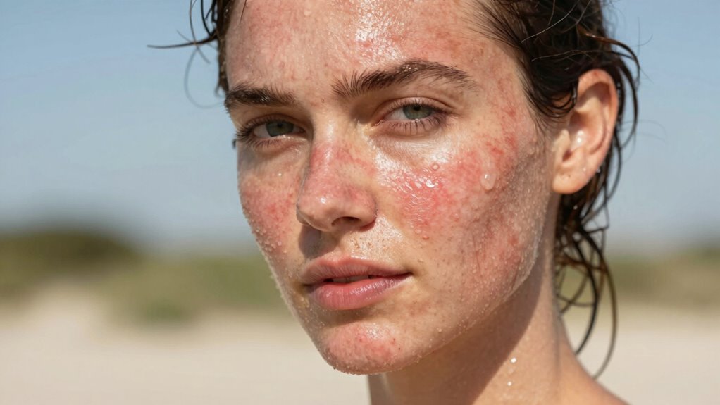 proper sun protection and hydration