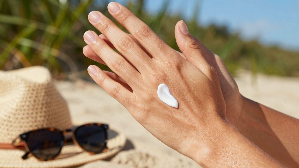 proper sunscreen reapplication routine