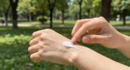 reapply sunscreen outdoors properly