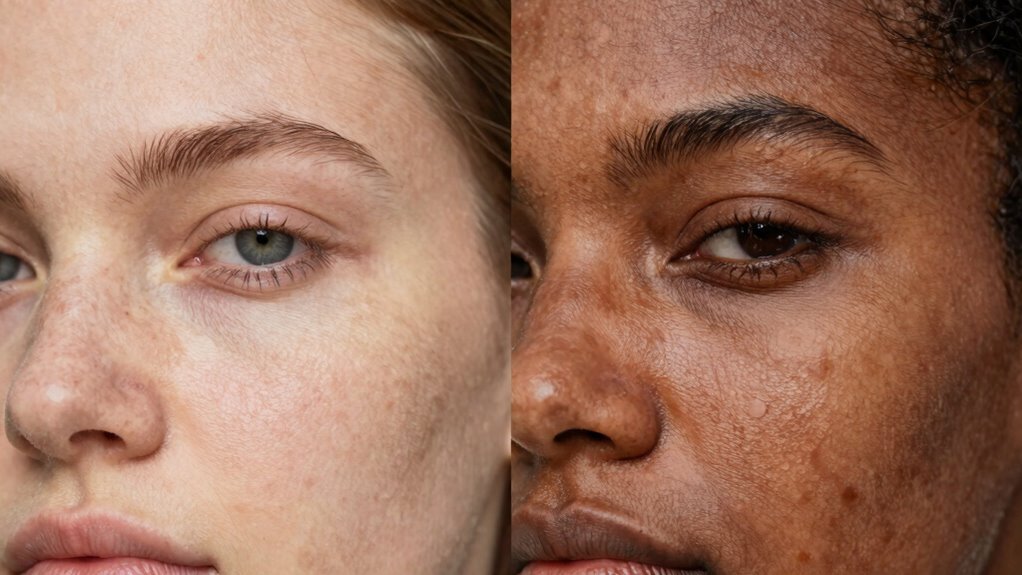 skin tone affects uv damage