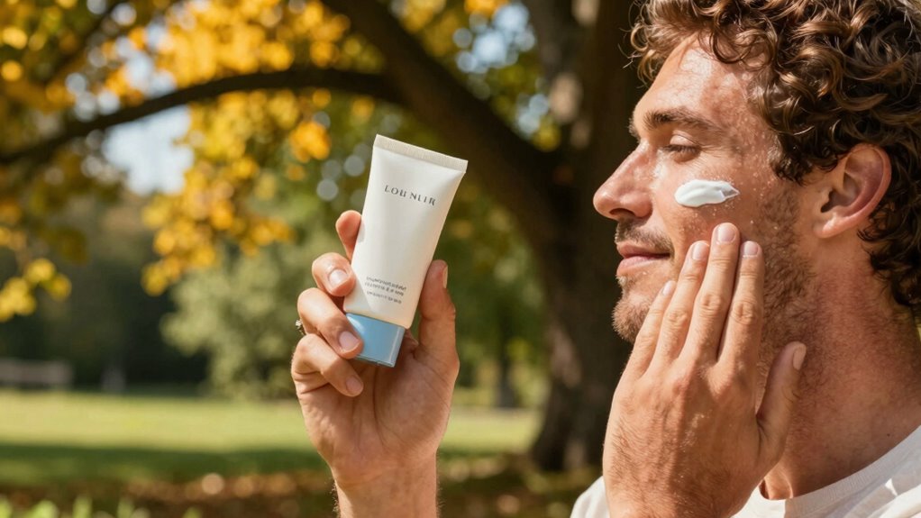 skincare layering for men