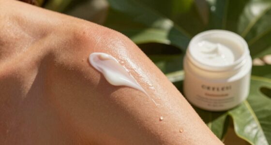 soothes skin after sun