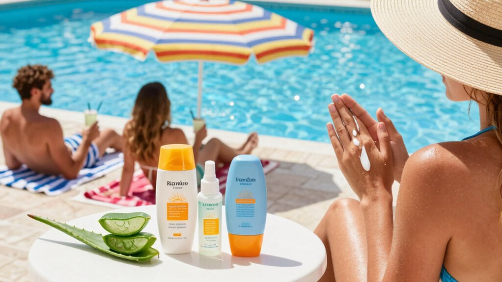 sun protection and hydration