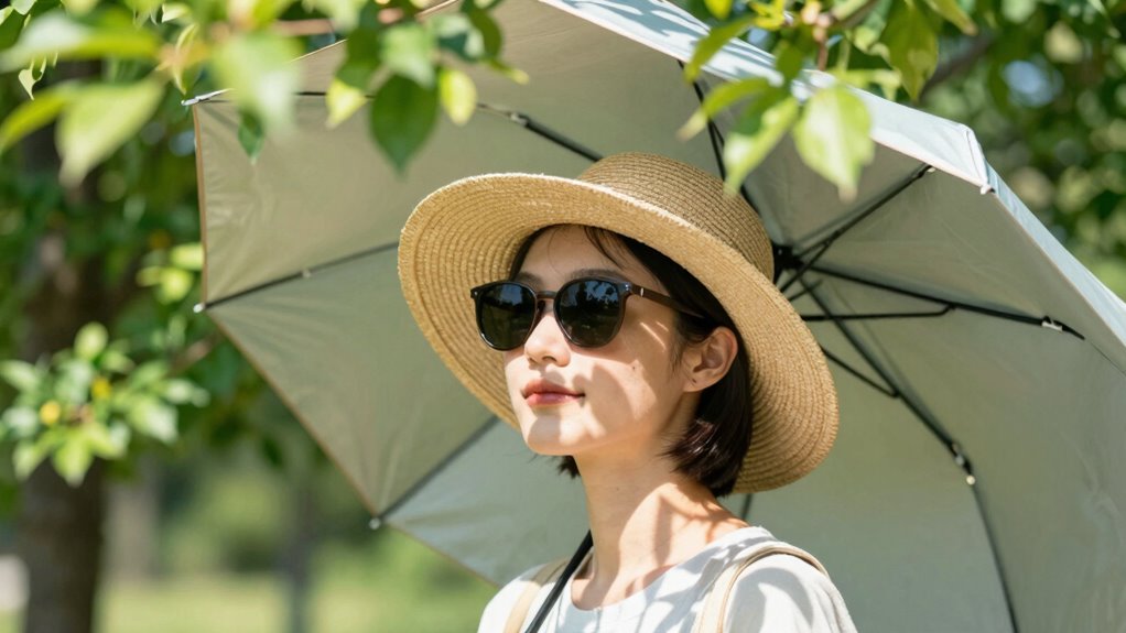 sun protection and hydration
