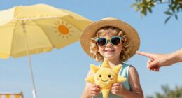 sunburn risk for kids