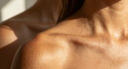 tan appearance varies with lighting