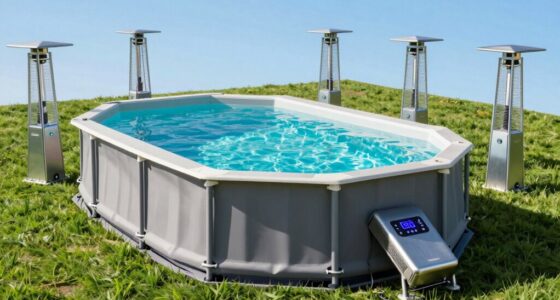 top above ground pool heaters