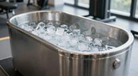 top athlete ice baths