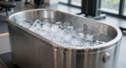 top athlete ice baths