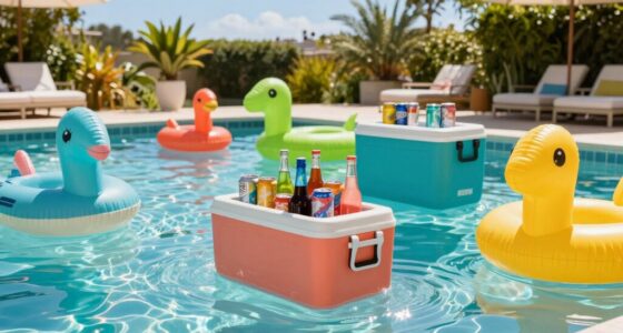 top floating drink coolers