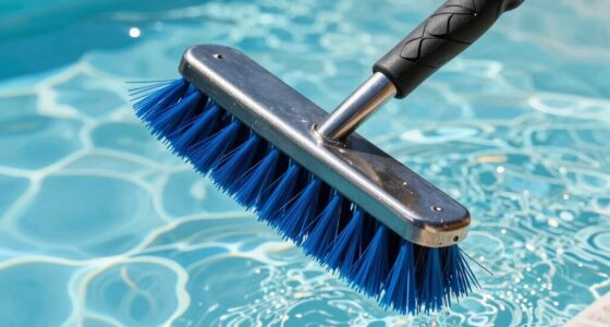 top heavy duty pool brushes